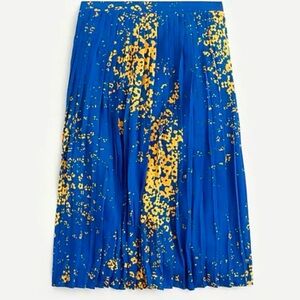 JCrew pleated Midi skirt